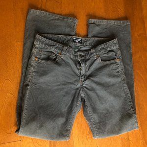 Ralph Lauren Grey Corduroy Bootcut Pants Size 6/32